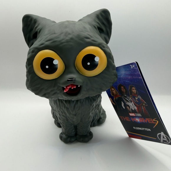 Disney Other - Disney Marvel Flerkitten Cat Figure w/ extendable tongue NWT